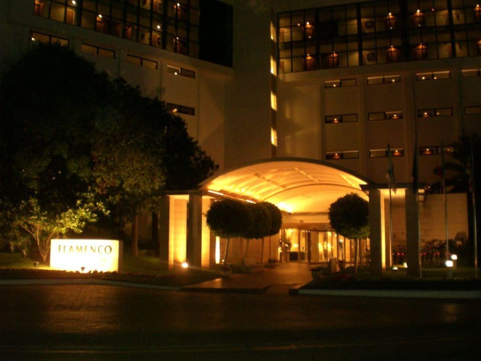 Eingang Hipotels Flamenco