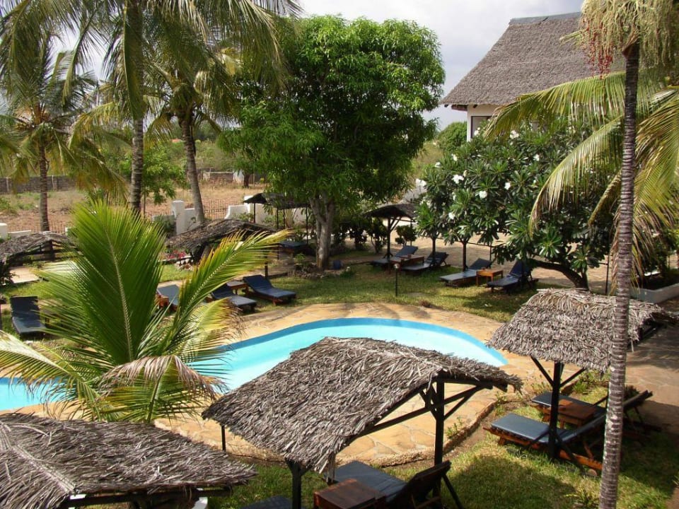 Blick aus der 1. Etage Hotel Diani Palm Resort