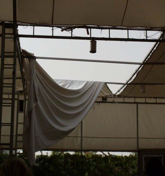 Sturmschaden Ghazala Beach