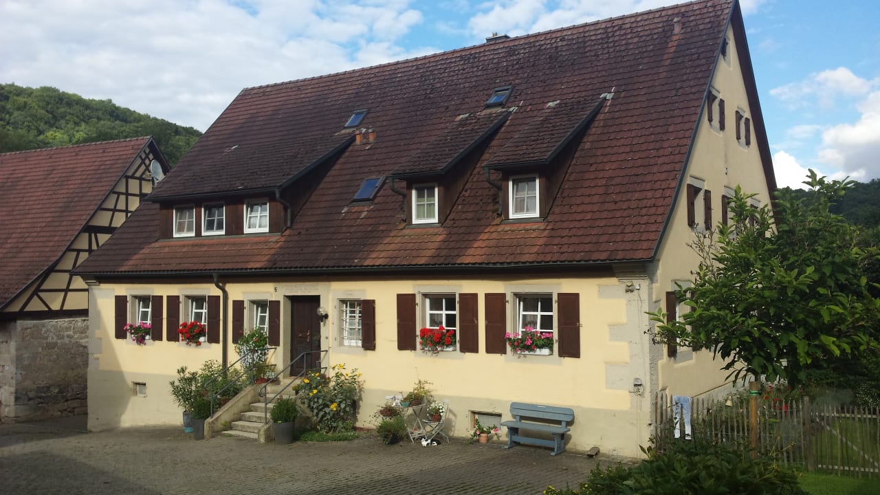 Außenansicht Hof in Liebesdorf