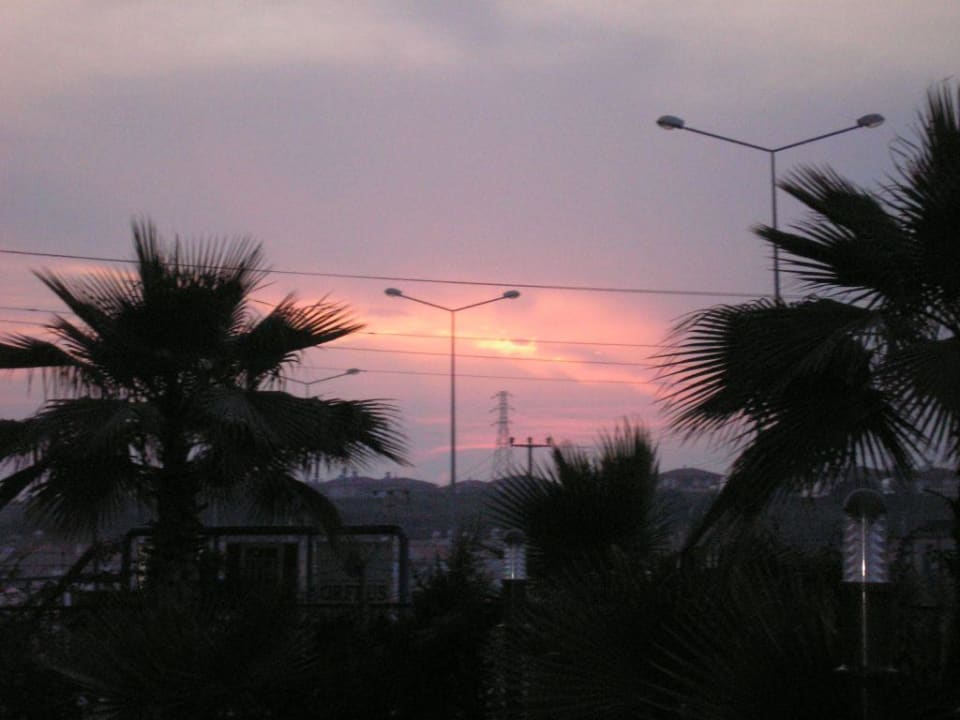 Sonnenuntergang Hotel Orfeus Park