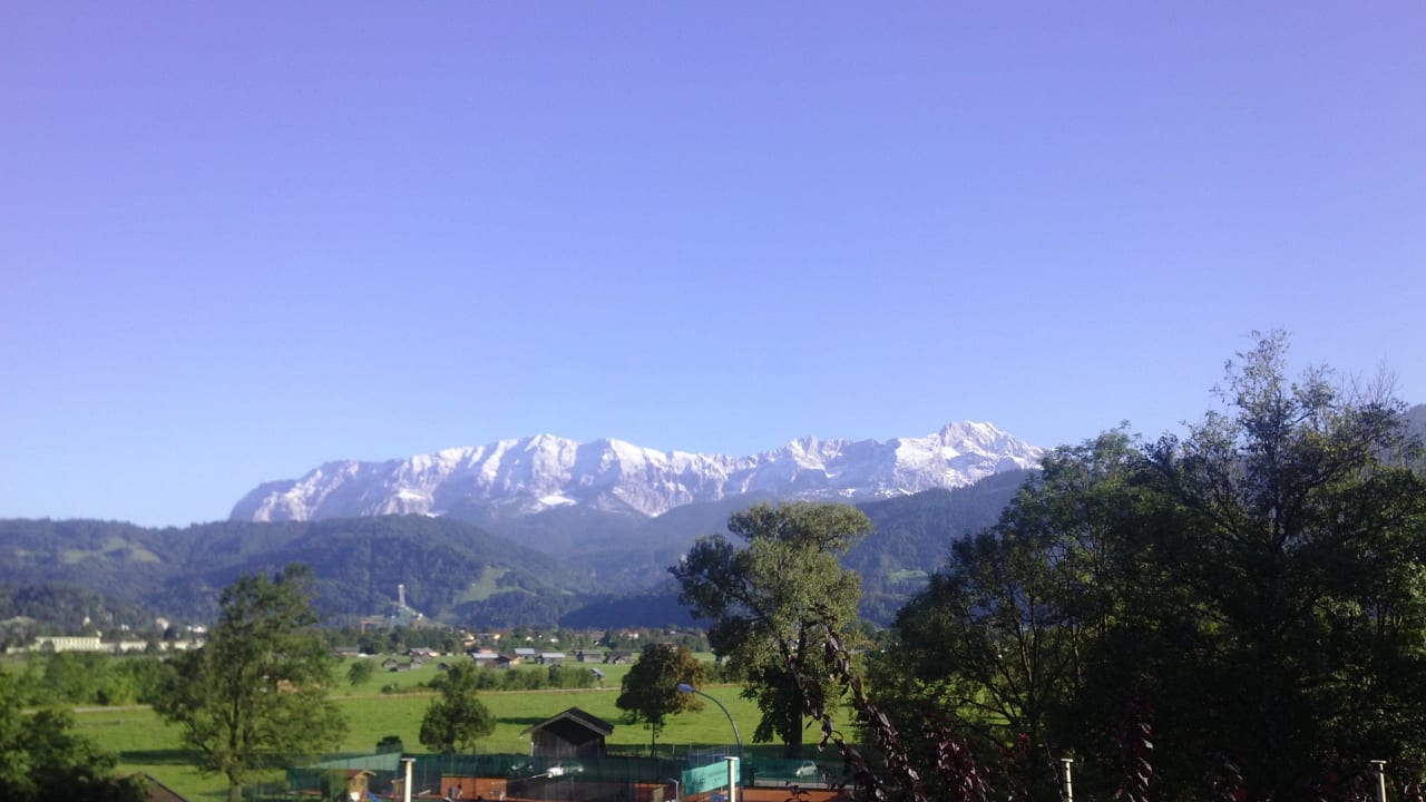 Blick von der Terrasse Grand Hotel Sonnenbichl