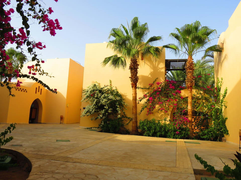 Gepflegte Innenhöfe im Wohntrakt Steigenberger Coraya Beach - Adults only