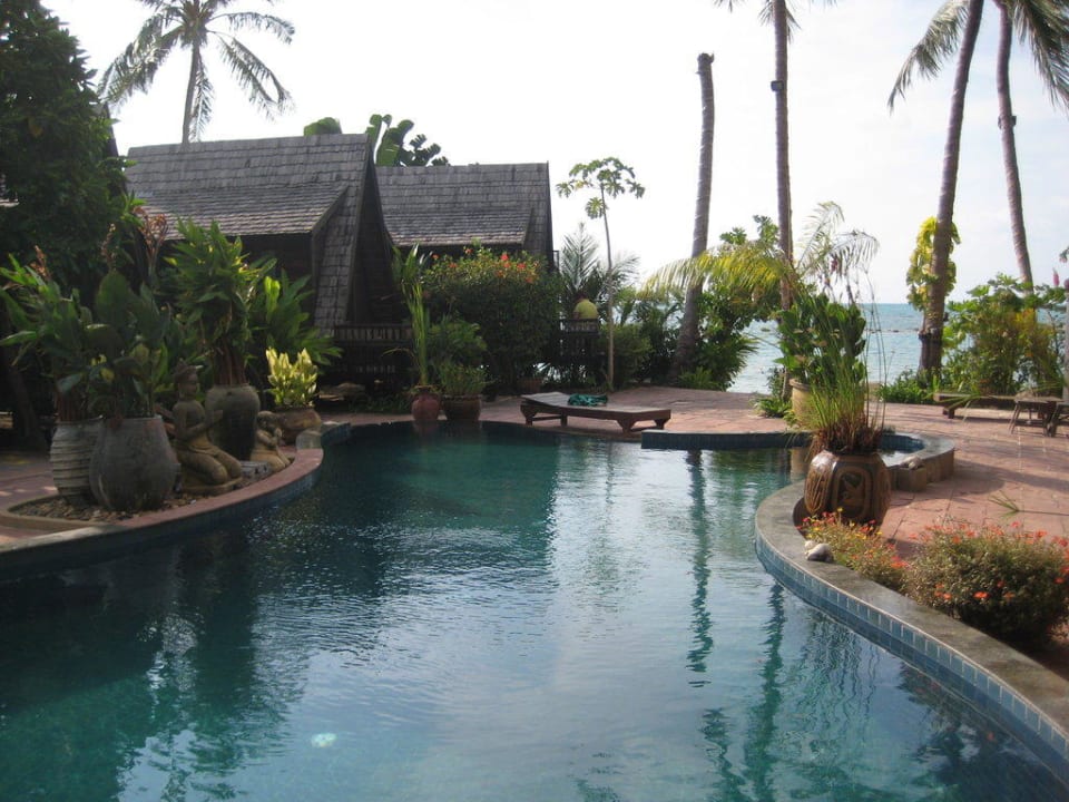 Blick auf Pool The Spa Resort - Lamai