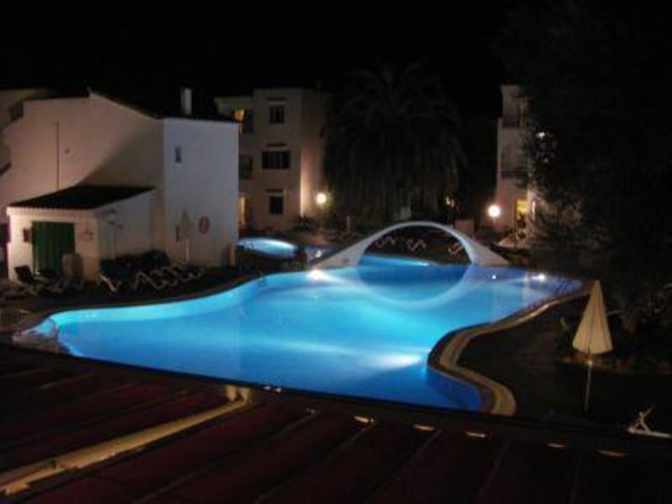 Pool von unserem Apartment aus HSM Club Torre Blanca