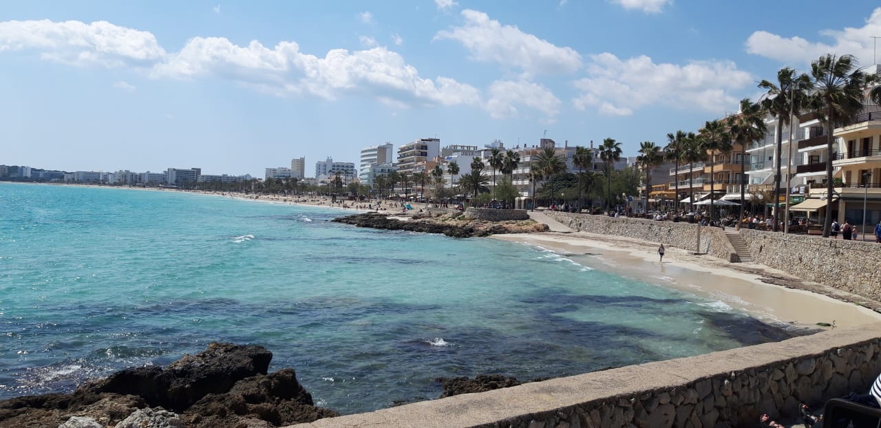 Ausblick Hipotels Cala Millor Park