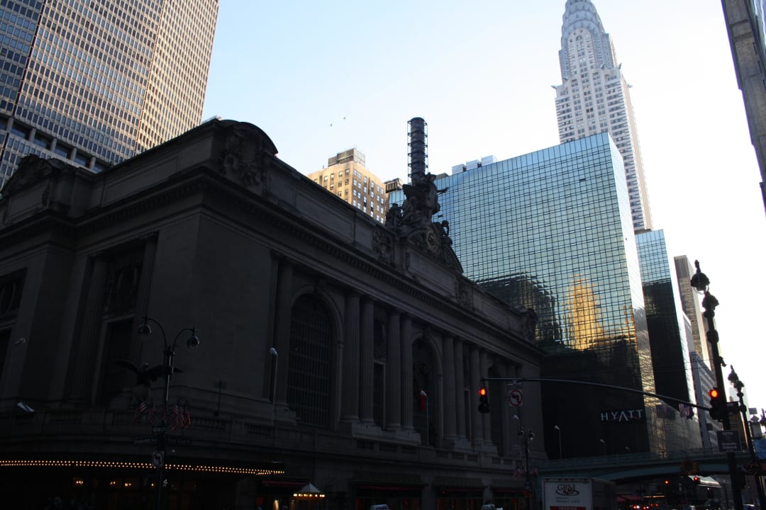 Hyatt mit Grand Centrel und Chrysler Building Hotel Grand Hyatt New York