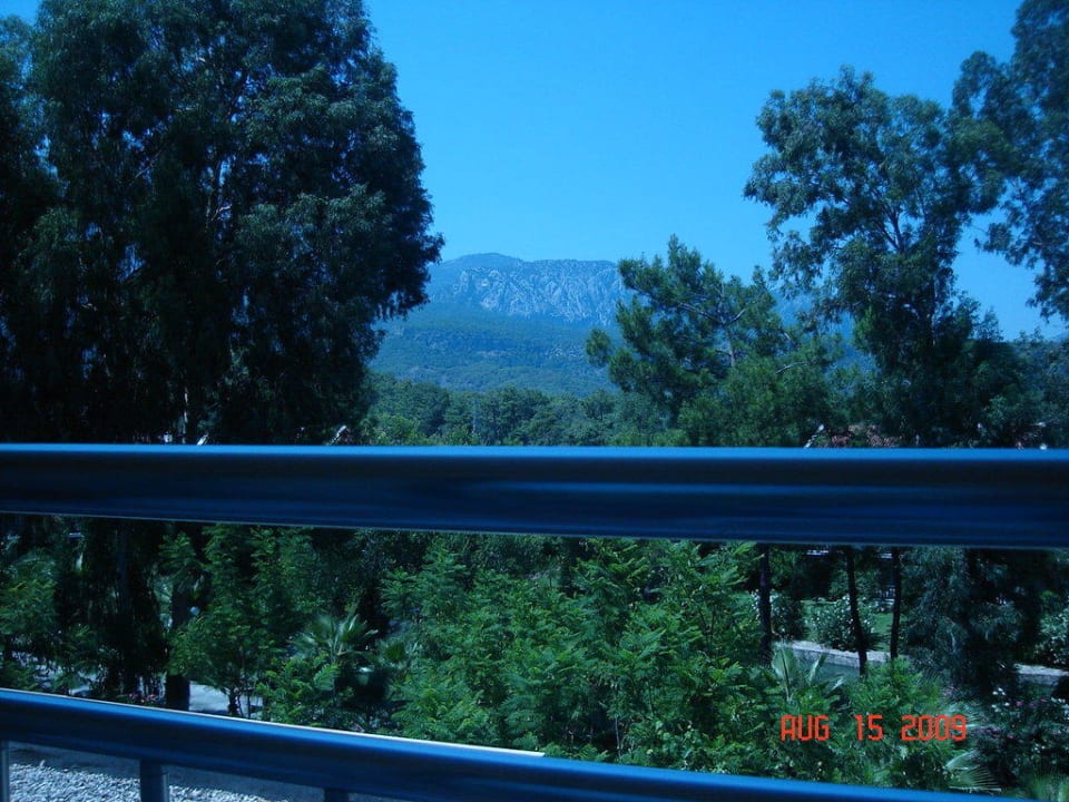 Traumhafte Aussicht vom Balkon Rixos Premium Tekirova