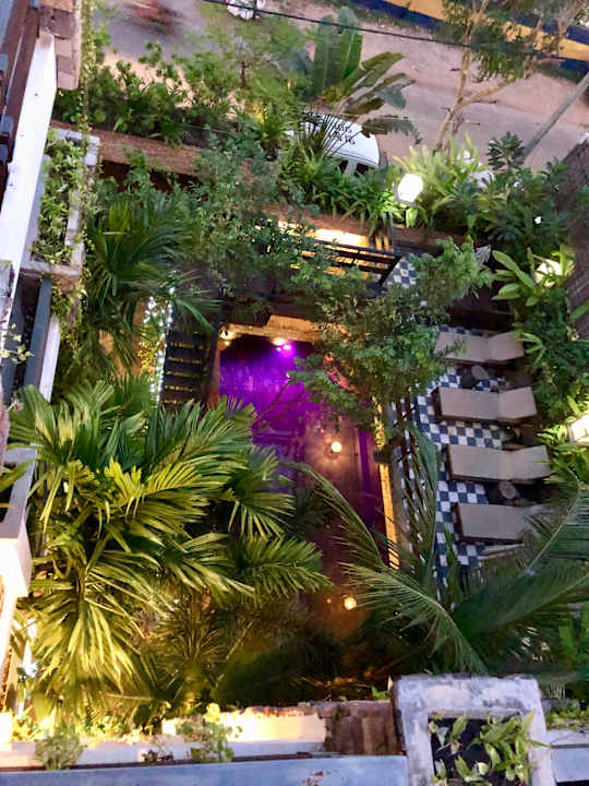 Ausblick Cambana d'Angkor  Suites