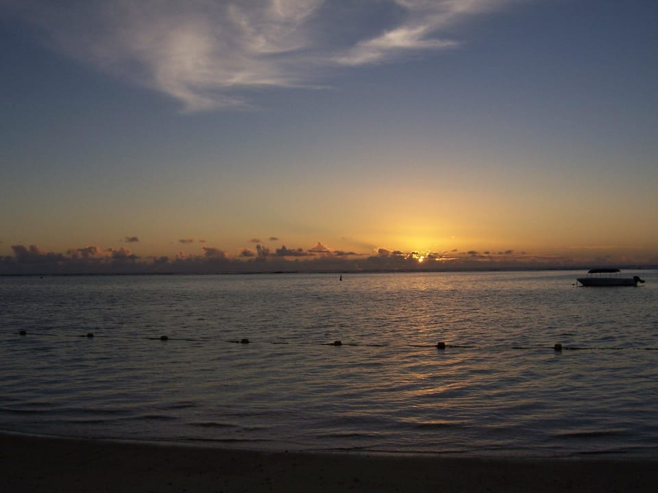 Sonnenuntergang Hilton Mauritius Resort & Spa