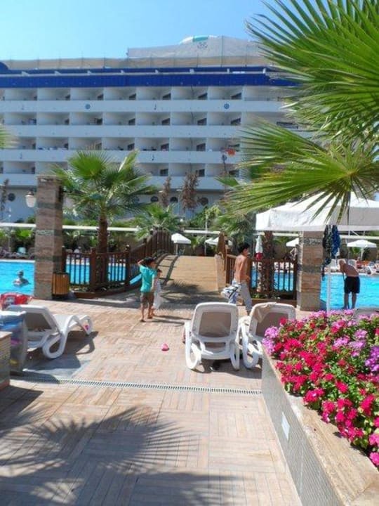 Байссейн, мостик  Dizalya Palm Garden