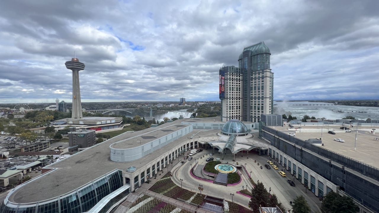 Ausblick Hilton Niagara Falls / Fallsview Hotel & Suites