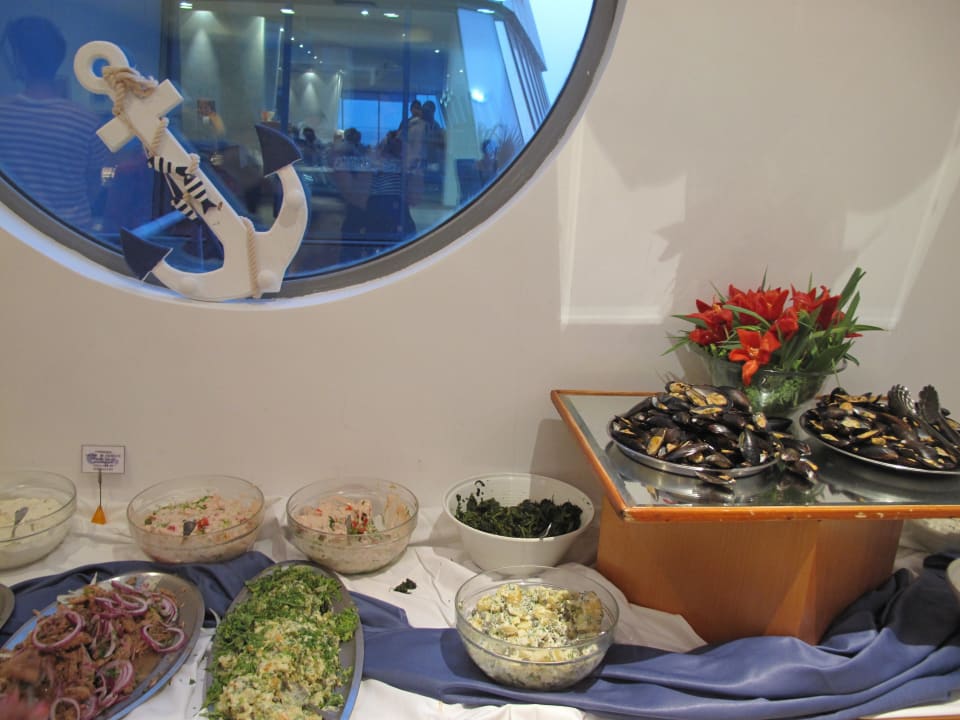 Meeresfrüchtebuffet Hotel Calypso Beach