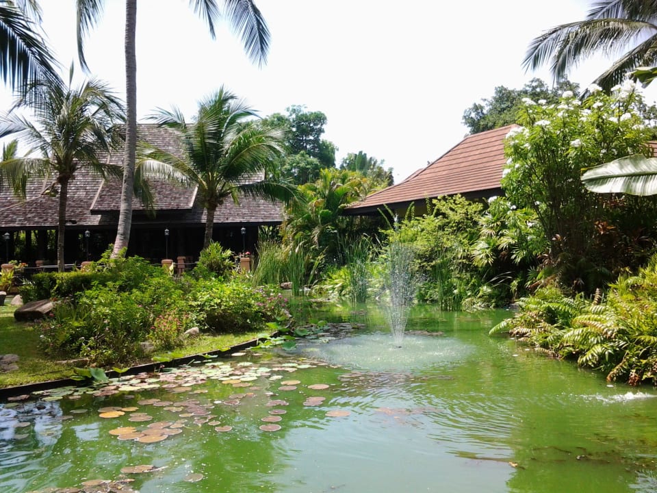 Ein scöner großer Teich Bo Phut Resort & Spa