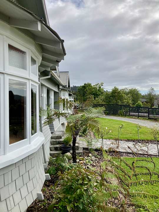 Gartenanlage Lake Brunner Lodge