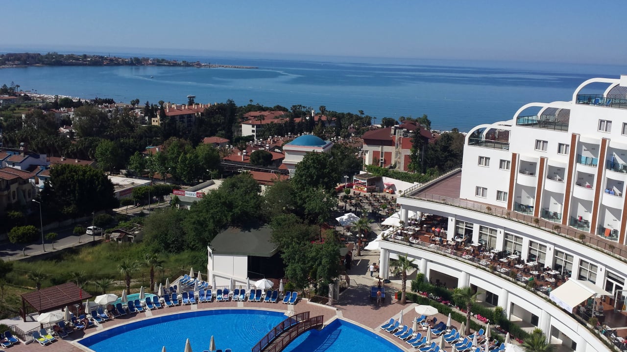 Blick aus dem Zimmer Side Prenses Resort & Spa