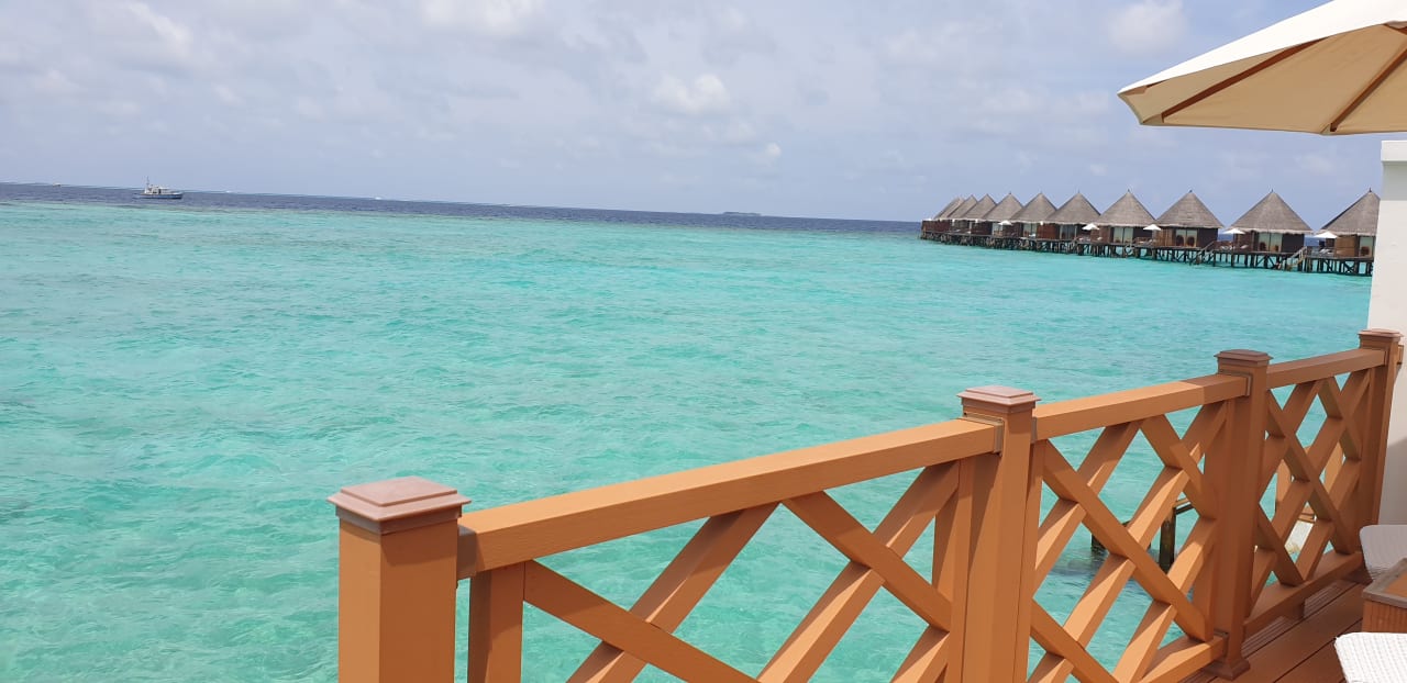 Ausblick Thulhagiri Island Resort