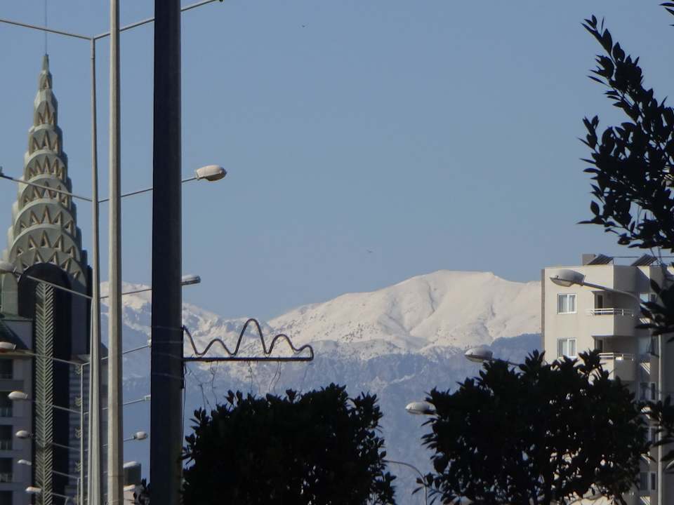 Blick Richtung Berge Limak Lara Deluxe Hotel & Resort