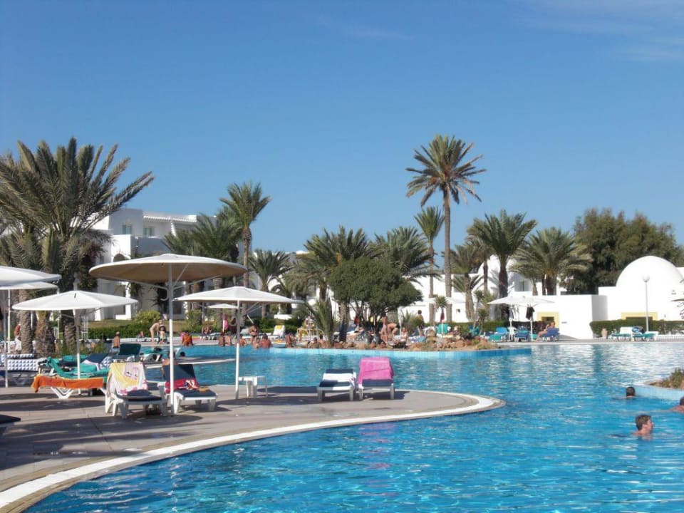 Pool Landschaft - ein traum! Hotel El Mouradi Djerba Menzel