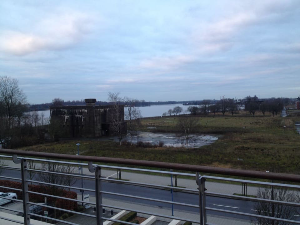 Vom Balkon ATLANTIC Hotel Wilhelmshaven