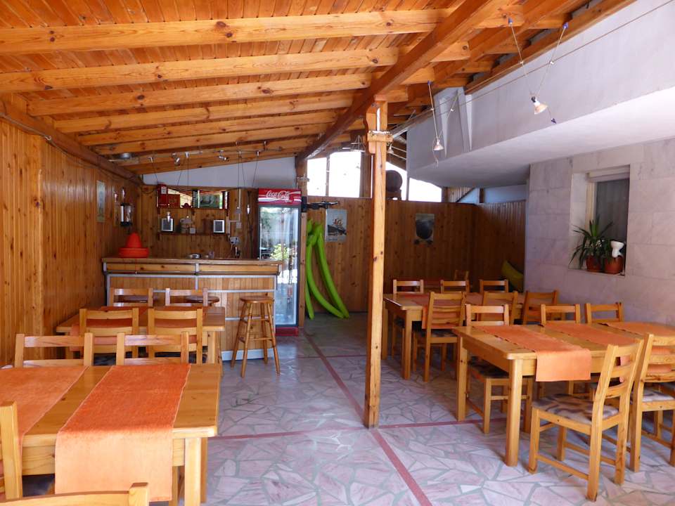 Hier konnten wir gut sitzen Hotel Stemak