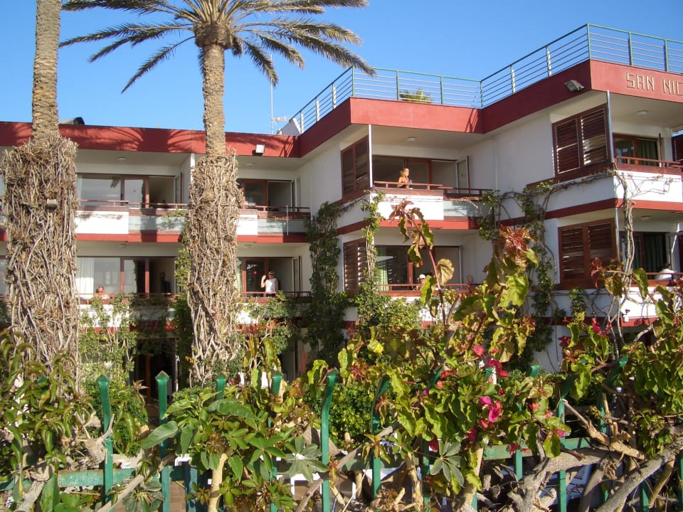 Gartenseite Hotel San Nicolas