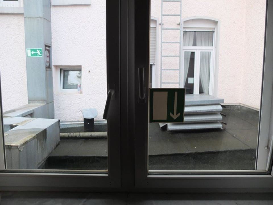 Innenhof Hotel Aurora