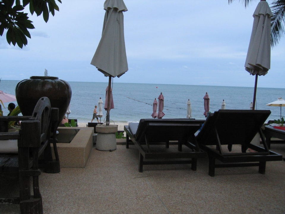 Blick zum Meer Thai House Beach Resort