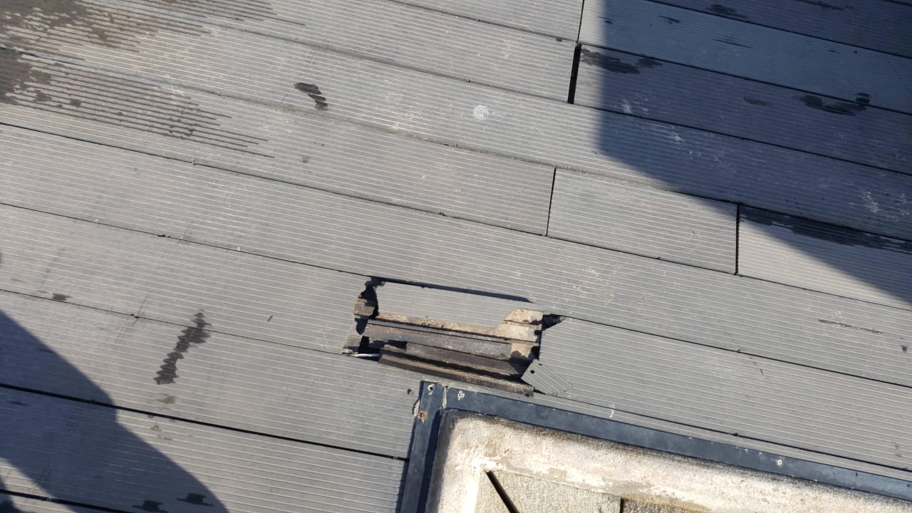 Defekte Diehlen und Schienen NH Bentota Ceysands Resort