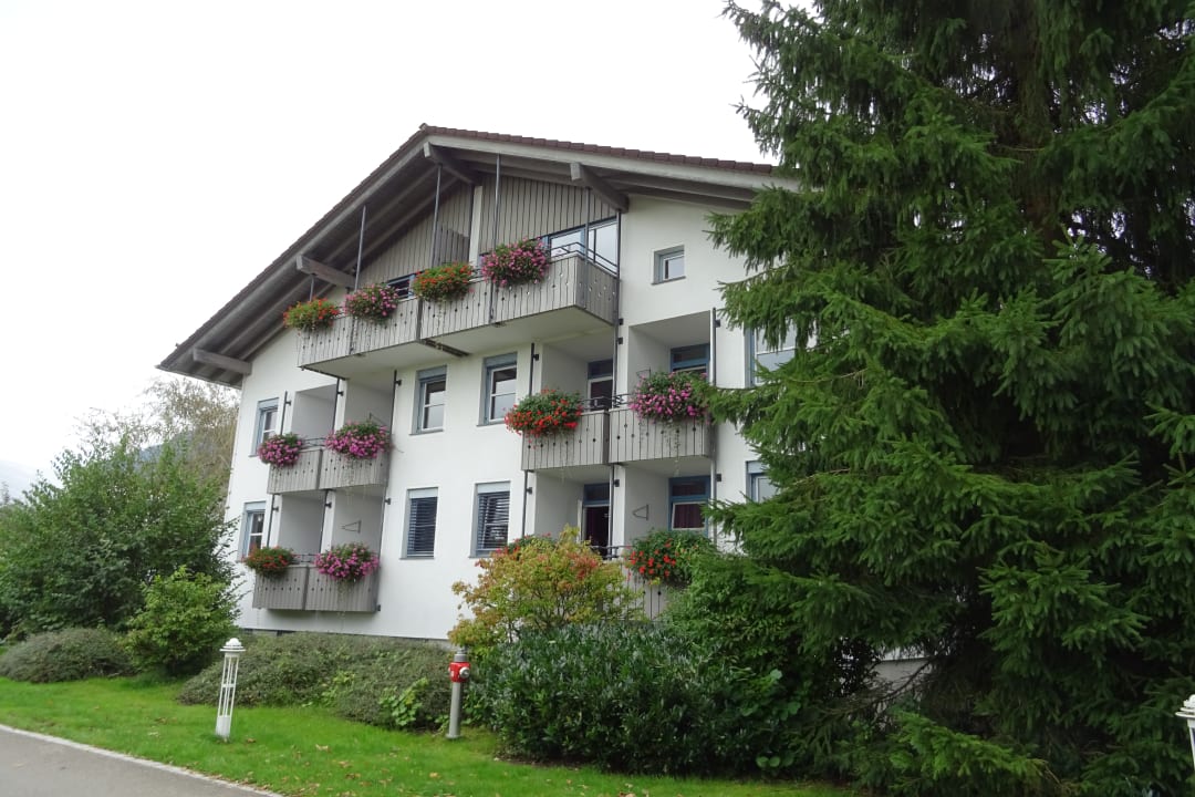 Außenansicht Hotel Bannwaldsee