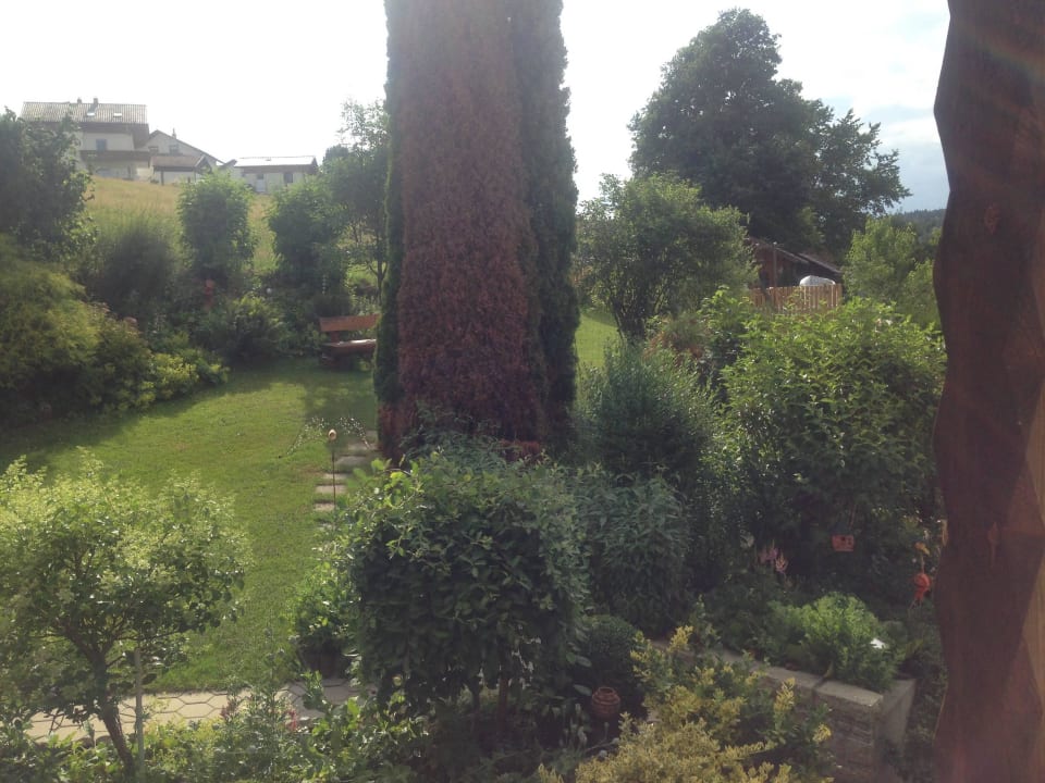Ausblick von unserem Balkon Gästehaus Fidelis