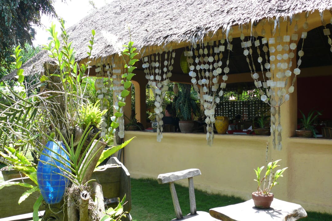 Blick Richtung Restaurant Hotel Hibiscus Garden Inn