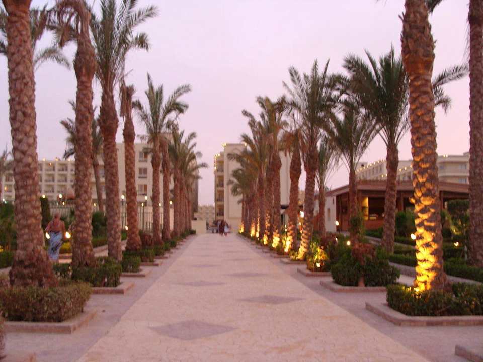 Aleja w ogrodzie Riviera Aqua Park Resort