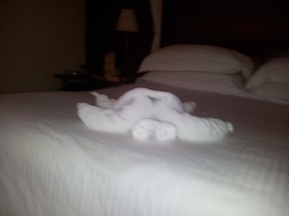 Bettdekoration Kuramathi Maldives