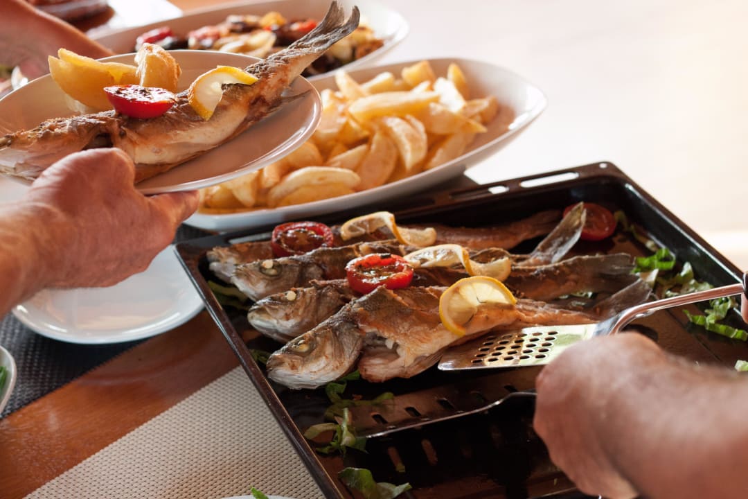 Frischer Fisch Hotel Orkinos