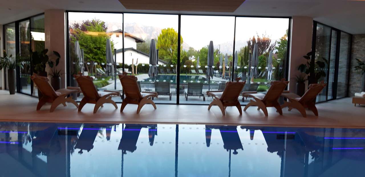 Pool Gasthof Hotel Grünauerhof