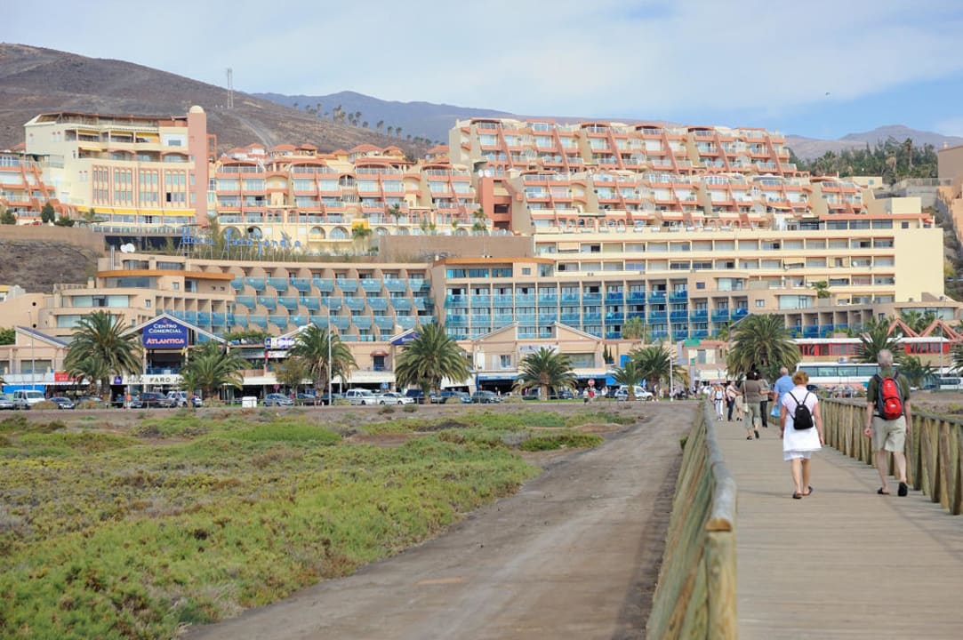 Hotel-Ansicht vom Leuchtturm aus MUR Hotel Faro Jandia & Spa Fuerteventura