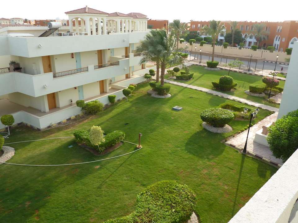 Ausblick vom Zimmer Pickalbatros Dana Beach Resort - Hurghada