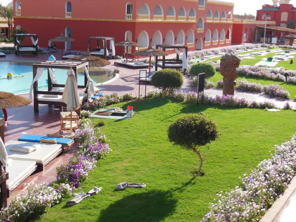 Vom Balkoim 800er Bereich Pickalbatros Alf Leila Wa Leila Resort - Neverland Hurghada