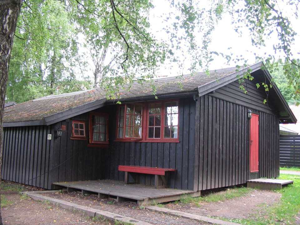Wooden hut (cabin) Bogstad Camping & Touristsenter
