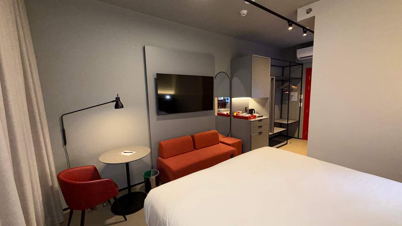 Zimmer Radisson RED Ibirapuera