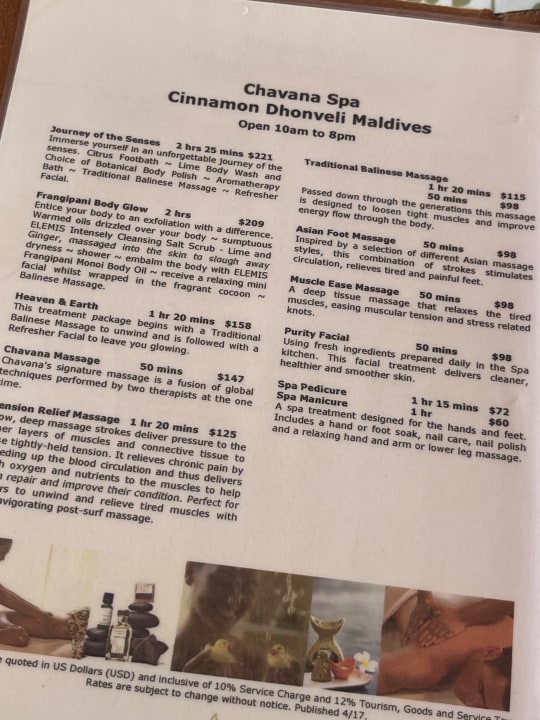 Sport & Freizeit Cinnamon Dhonveli Maldives