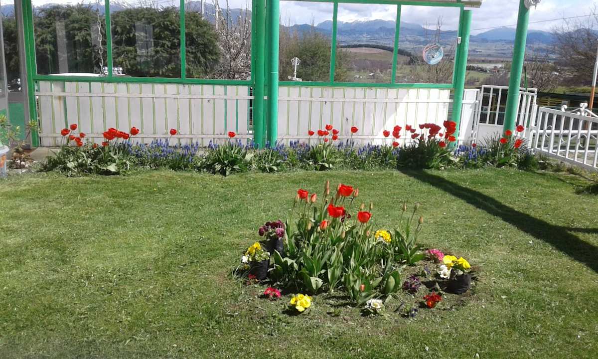 Gartenanlage Ecolodge Austral