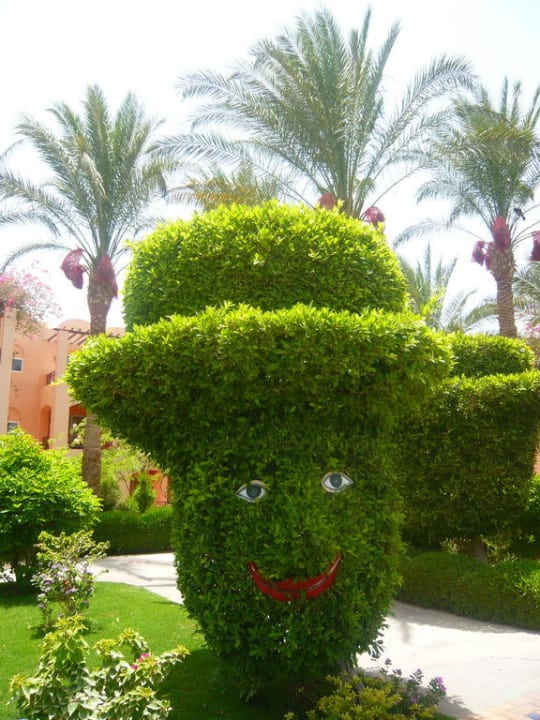 Schöne Gartenanlage Jaz Makadi Saraya Resort