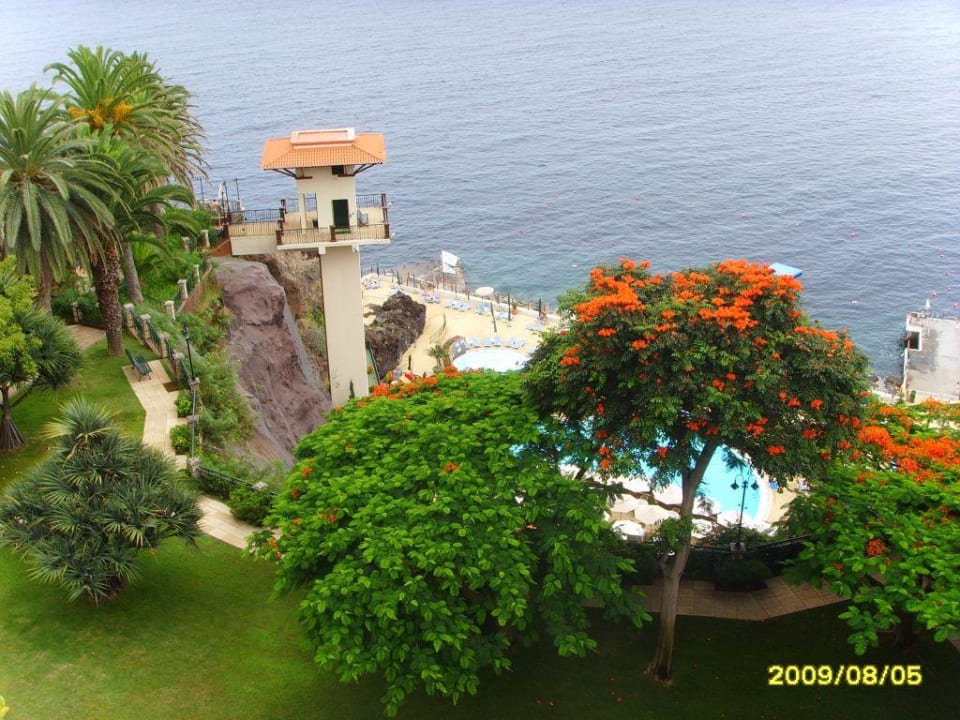 Widok z pokoju Hotel The Cliff Bay (PortoBay)