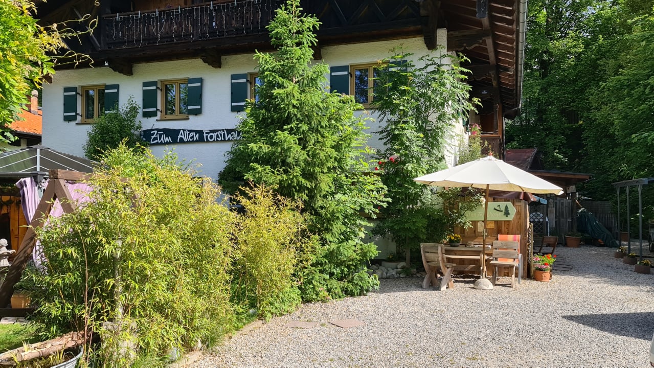 Gartenanlage Ferienwohnung Zum Alten Forsthaus