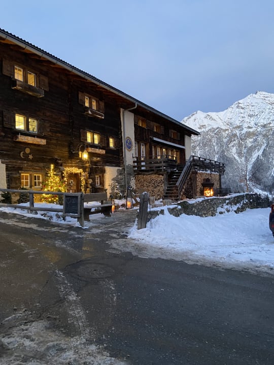 Außenansicht Maiensässhotel Guarda Val