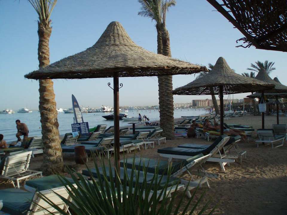 Später Nachmittag am Strand Giftun Azur Resort