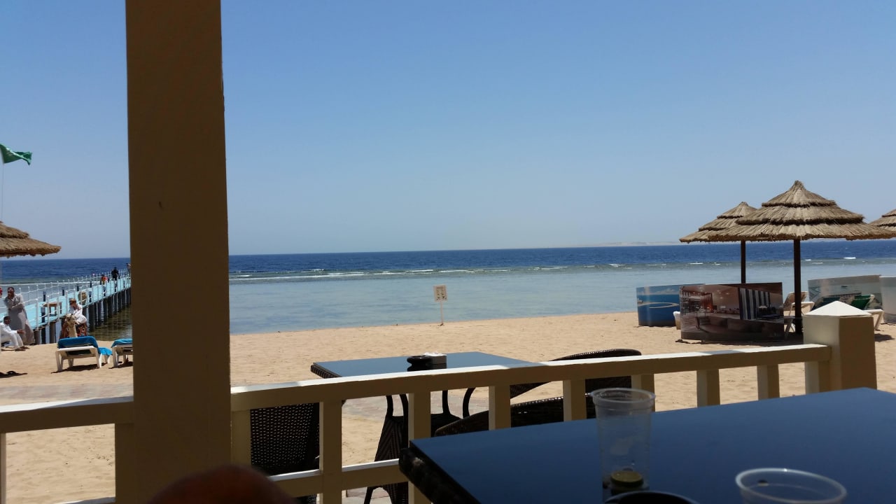 Ausblick aus der Strandbar Rixos Sharm El Sheikh Adults Only 18 +