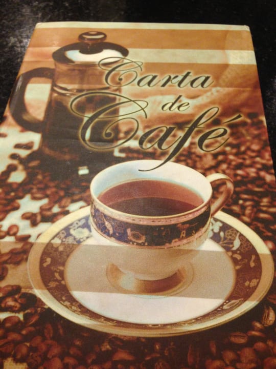 Extra Kaffee Karte TRS Turquesa Hotel - Adults only